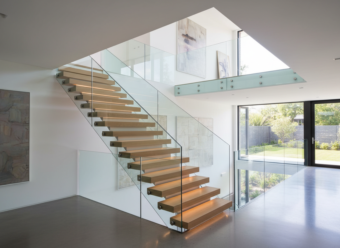 Glass balustrade installation by LX Glaze On Limited in Auckland