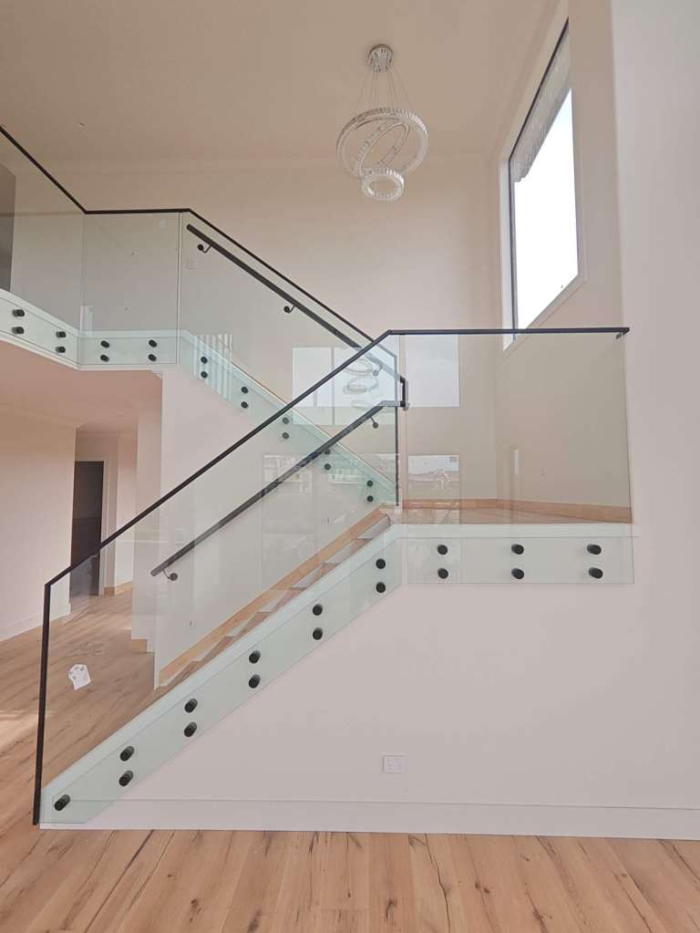 Glass balustrade project by LX Glaze On Limited Auckland
